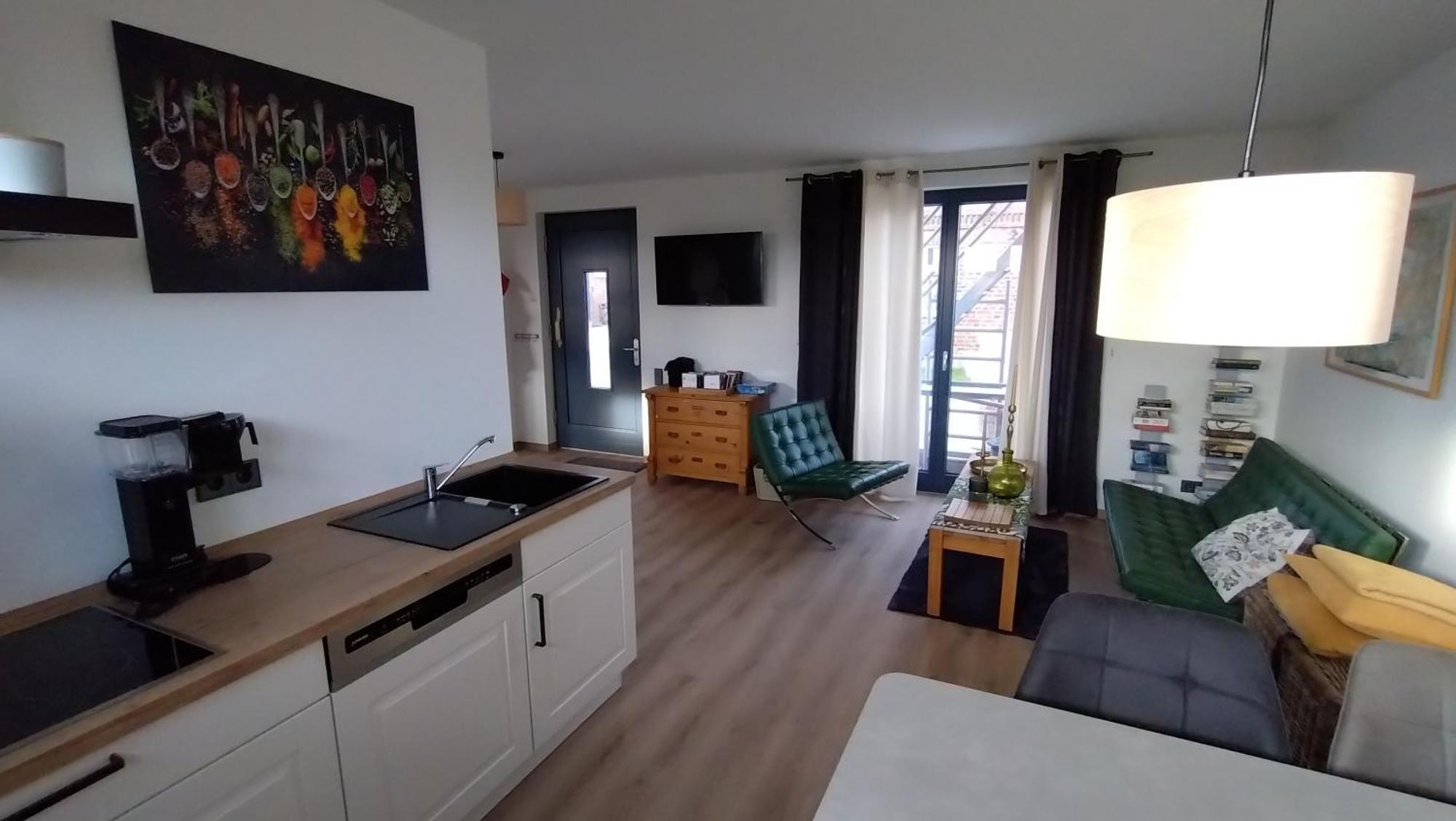 Moderne Barrierefreie Wohnung Auf Dem Land Bei Neuruppin Lichtenberg  المظهر الخارجي الصورة